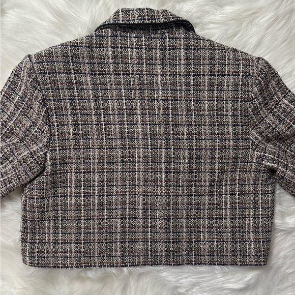 Sandro Glwadys Cropped Tweed Jacket - Picture 10 of 14
